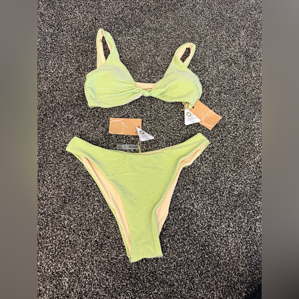 Betlook Lime Green Bikini Set
